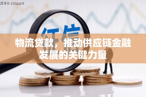 宁洱物流贷款，推动供应链金融发展的关键力量