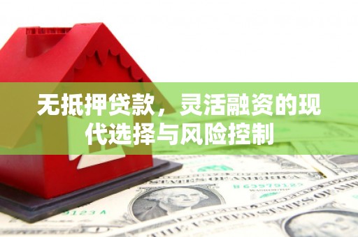 宁洱无抵押贷款，灵活融资的现代选择与风险控制