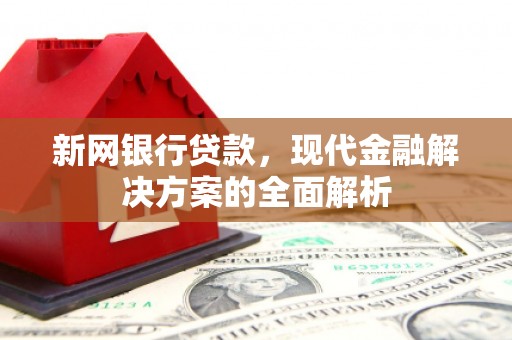 宁洱新网银行贷款，现代金融解决方案的全面解析