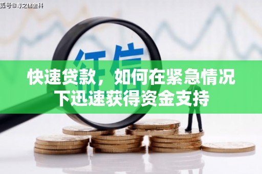 宁洱快速贷款，如何在紧急情况下迅速获得资金支持