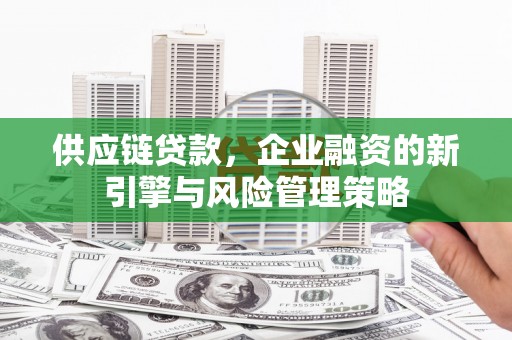 宁洱供应链贷款，企业融资的新引擎与风险管理策略