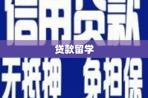 宁洱贷款留学